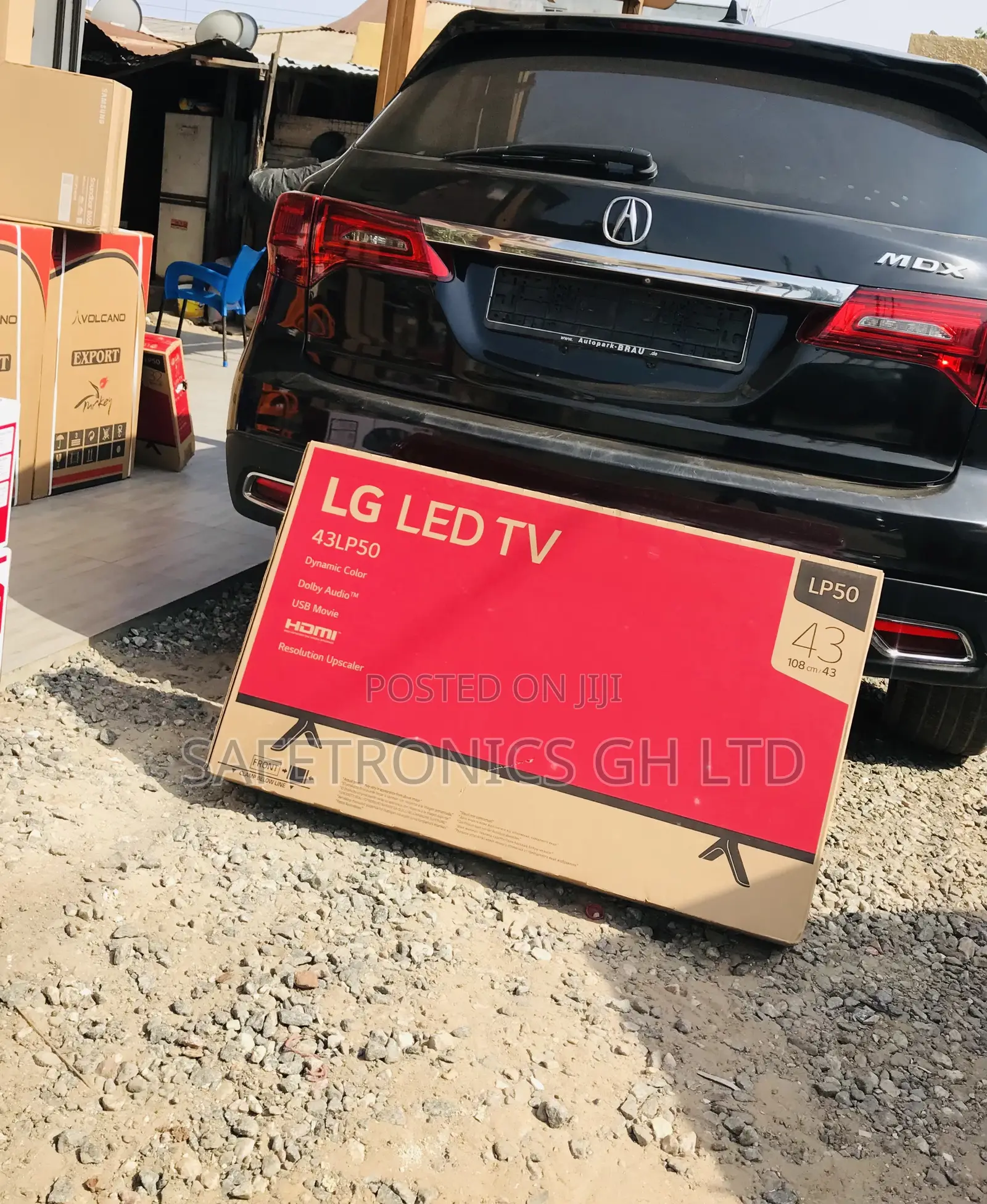 LP50 43 Inches Glossy Led Electric Black Smart LG Tv