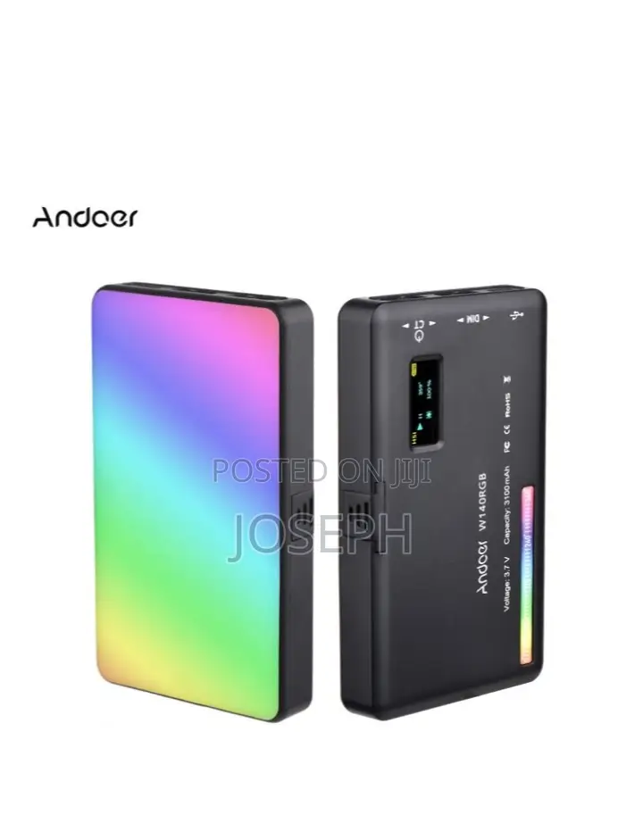 Video Light Rechargeable With Effects