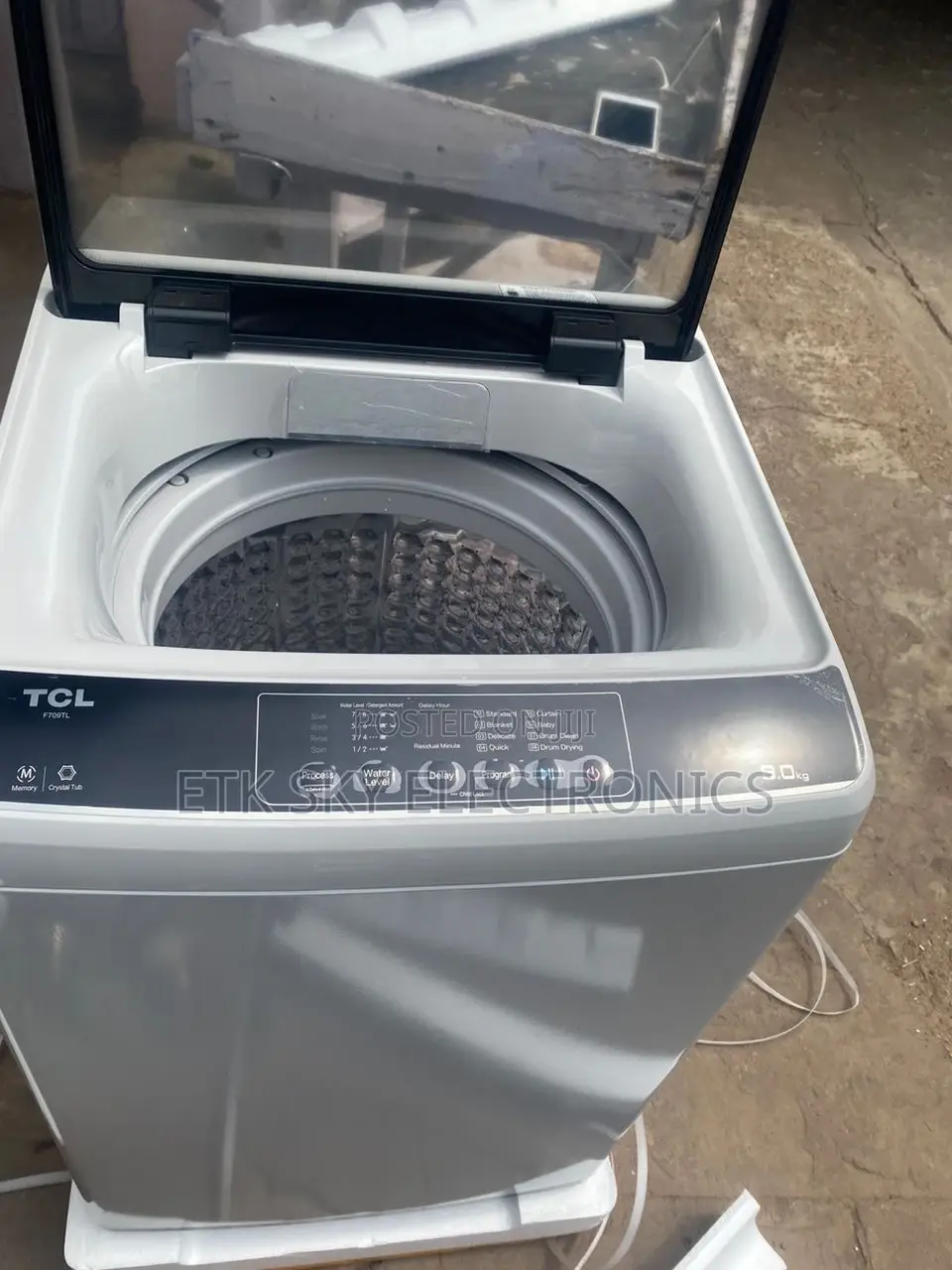 Shop New TCL 9kg Topload Washingmachine Fully Auto