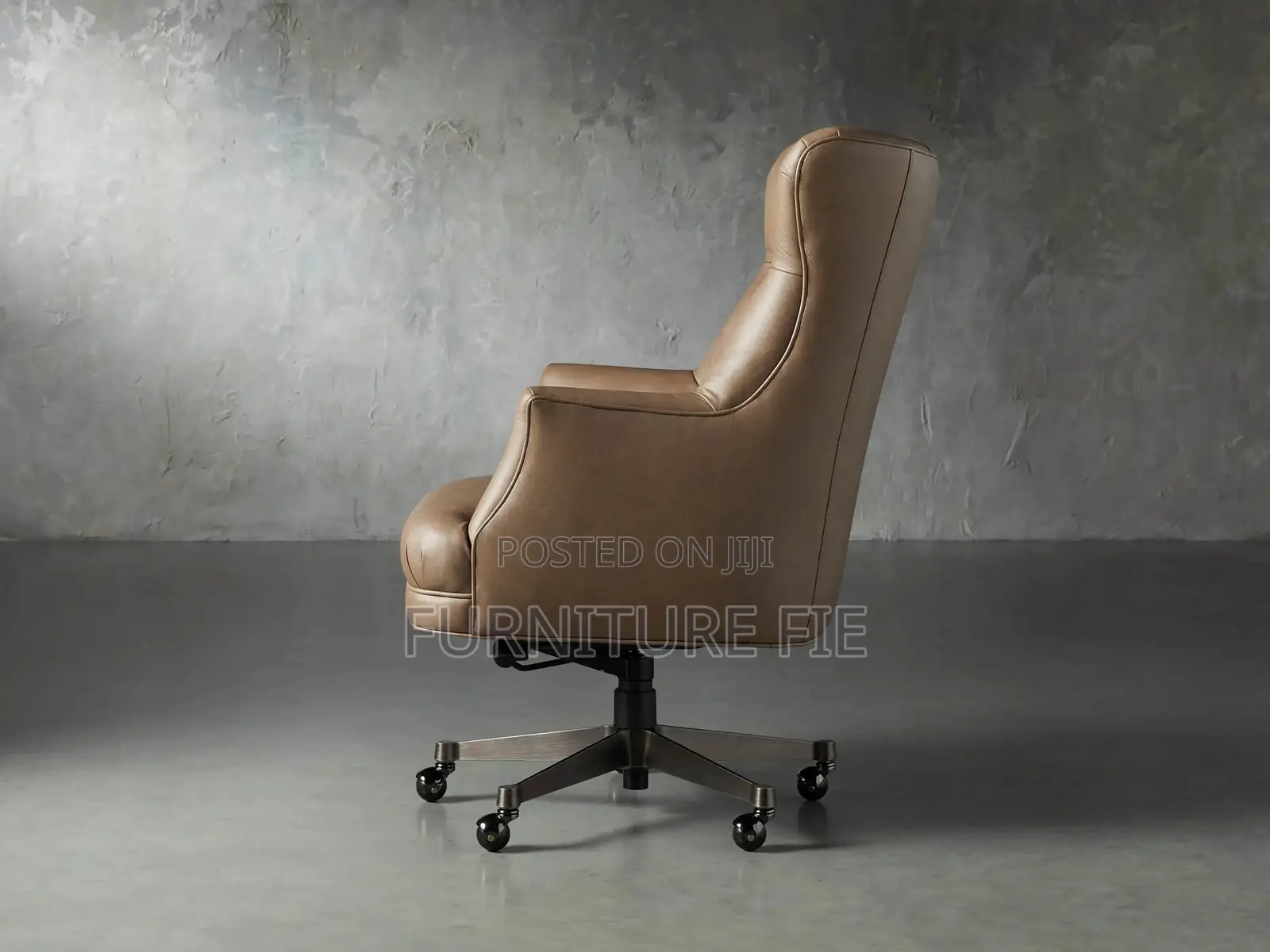 Original Addy Leather Executive Chair From Arhaus Usa