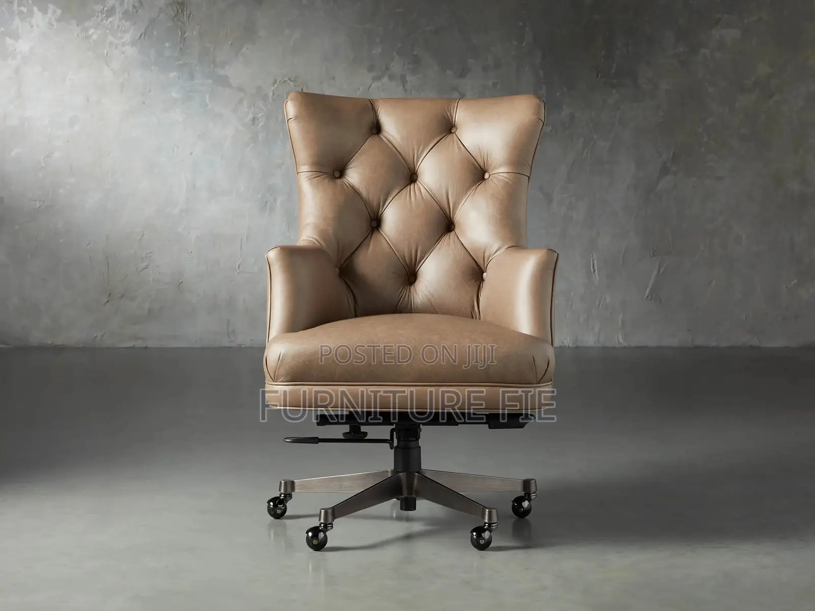Original Addy Leather Executive Chair From Arhaus Usa