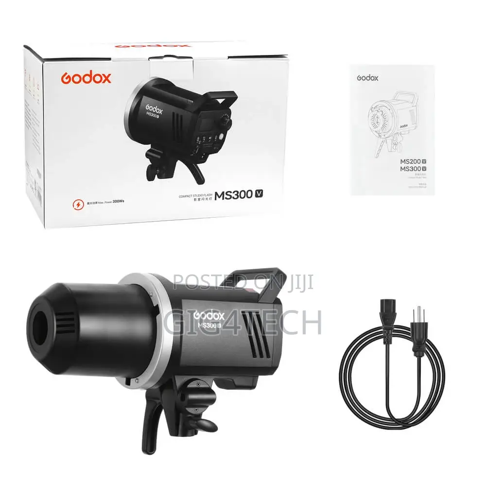 Godox Ms300-v Studio Strobe Flash Light 300w