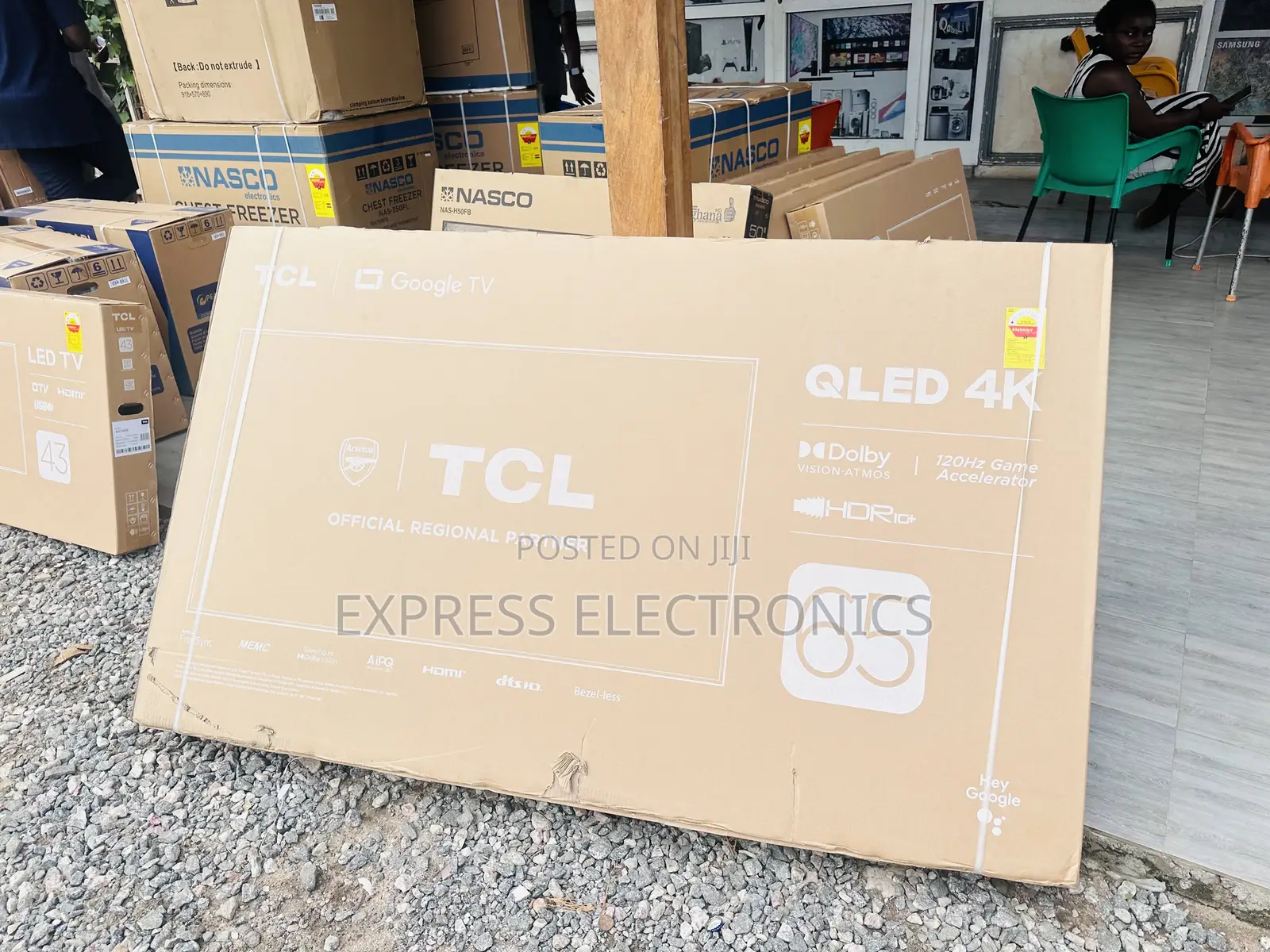 Slim Sleek QLED TCL 65c645 Tv UHD. 