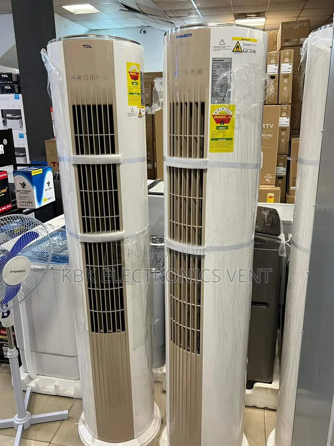 TCL 2.0hp R32 Round Floor Standing Air Conditioner
