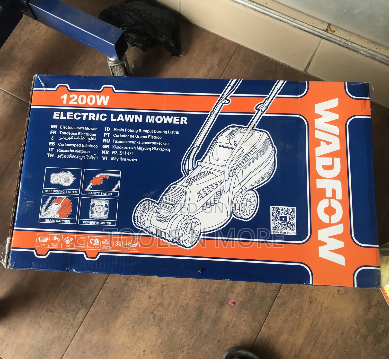 WADFOW Electric Lawn Mower