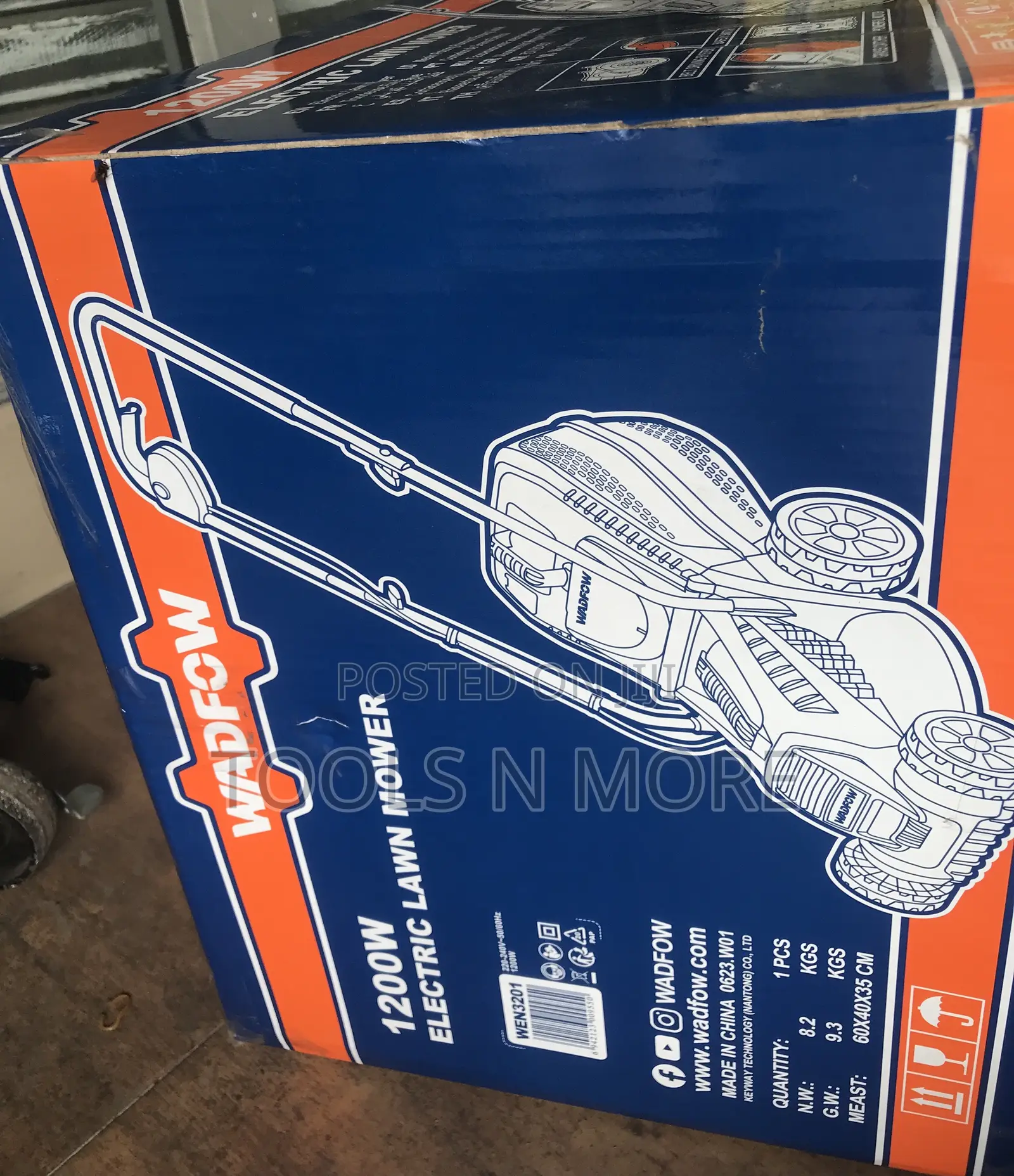 WADFOW Electric Lawn Mower