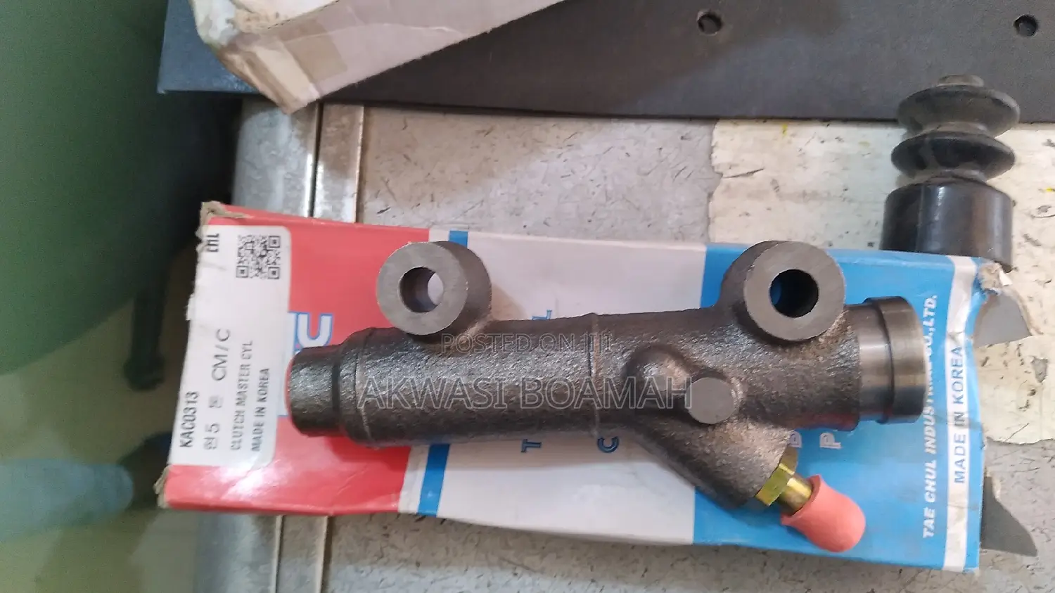 Hyundai 5ton Top Clutch Master Cylinder Port