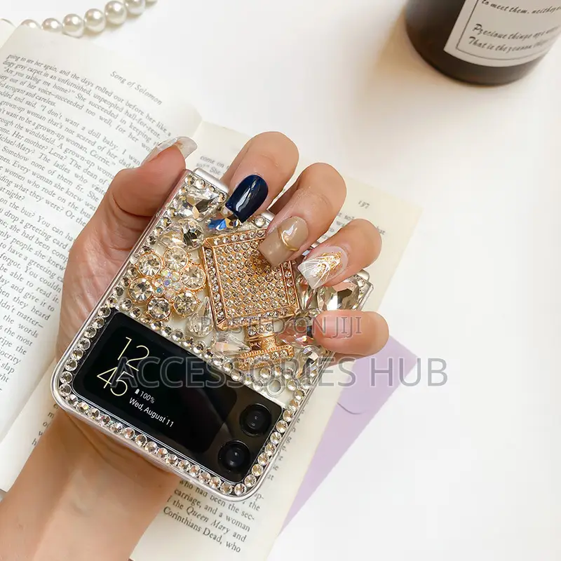 Z Flip 3 4 Luxury Glitter Diamond Rhinestone