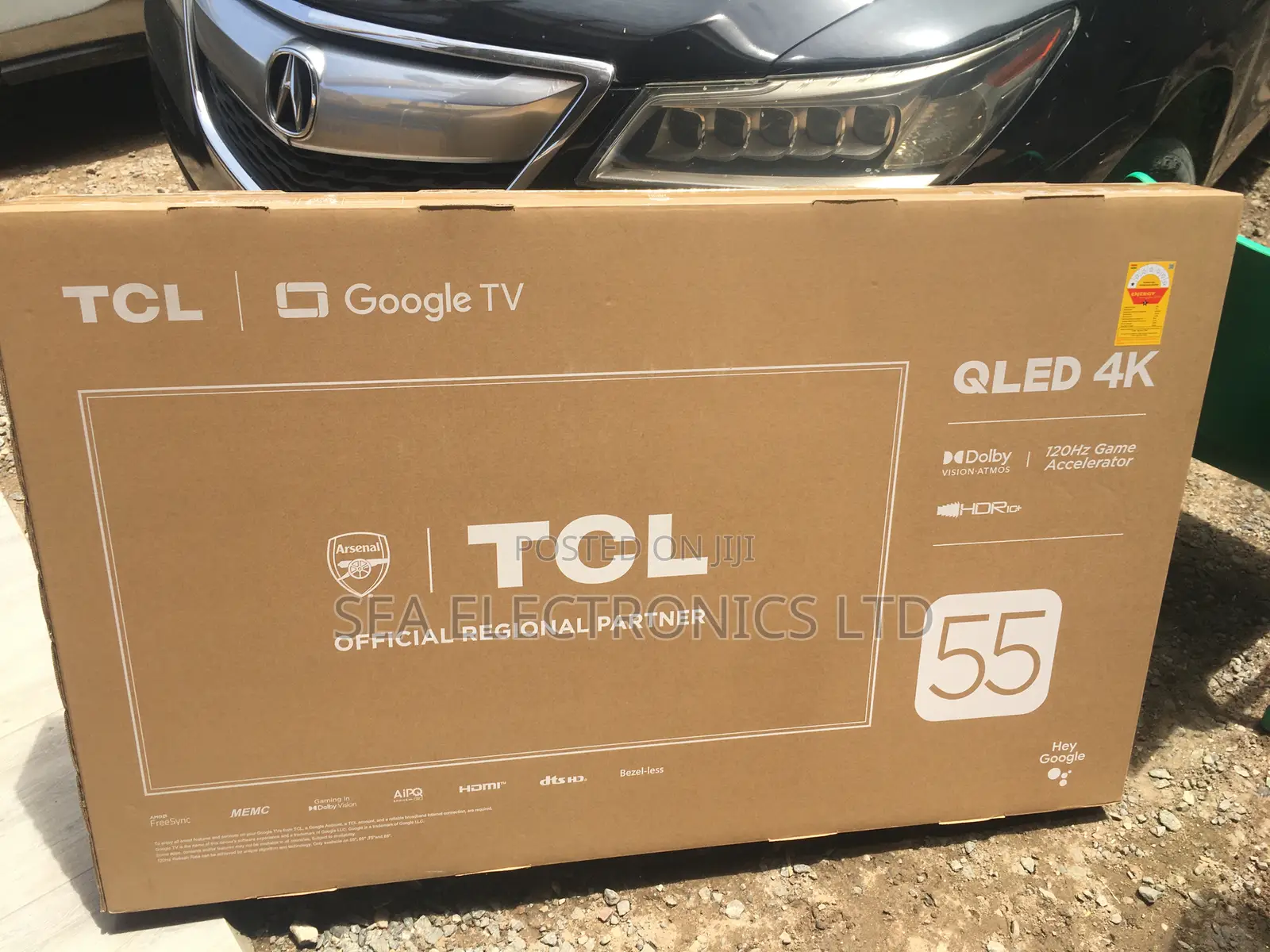 TCL-Qled 55” --Smart-Android-Tv-55