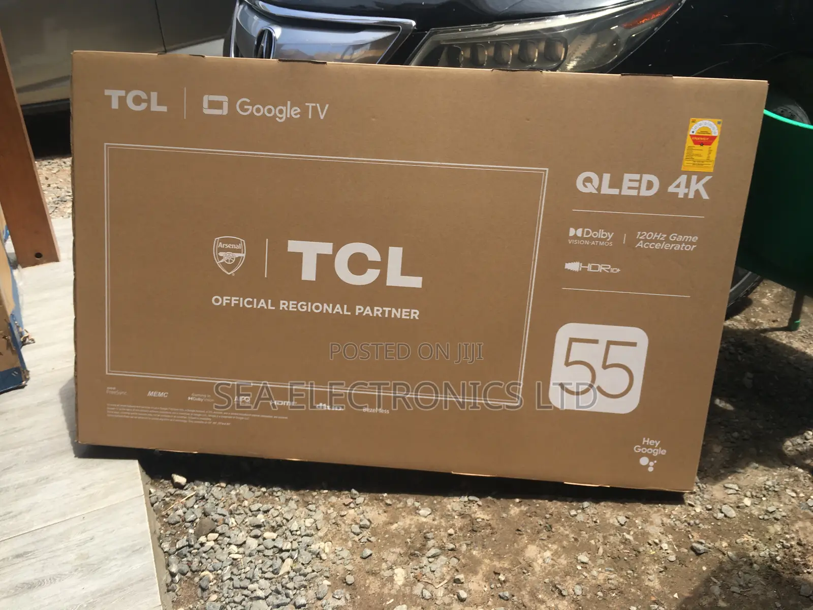 TCL-Qled 55” --Smart-Android-Tv-55