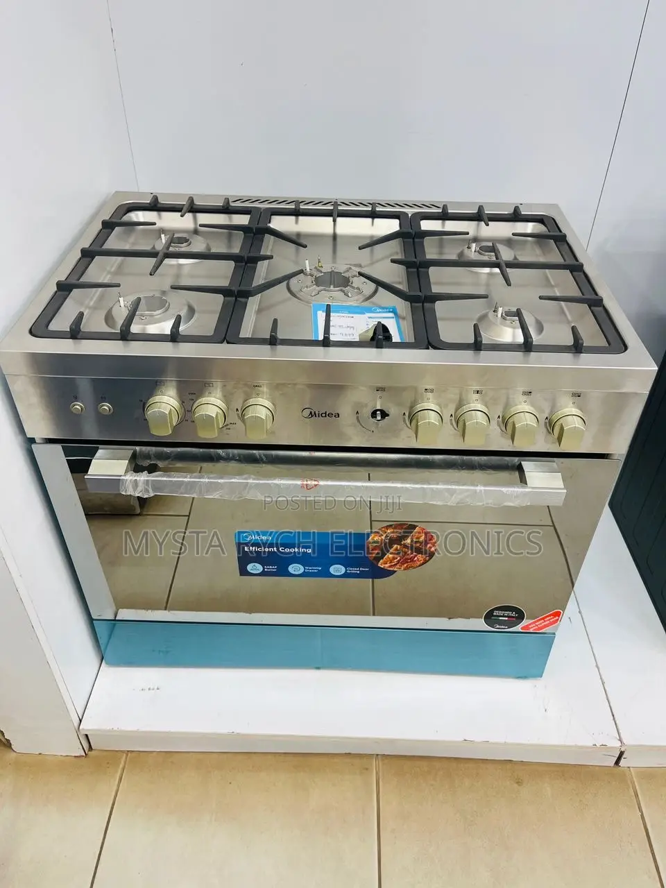 90 by 60 MIDEA 5 Burner Gas Cooker .