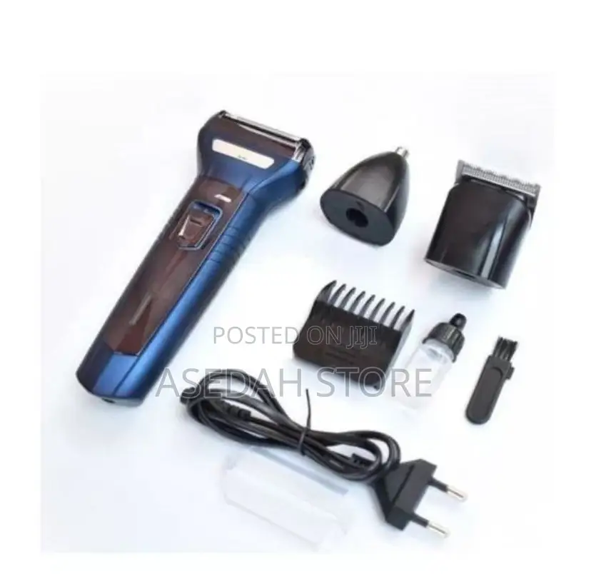 Smart 3 in 1 Hair Trimmer - 3W - Black/Blue