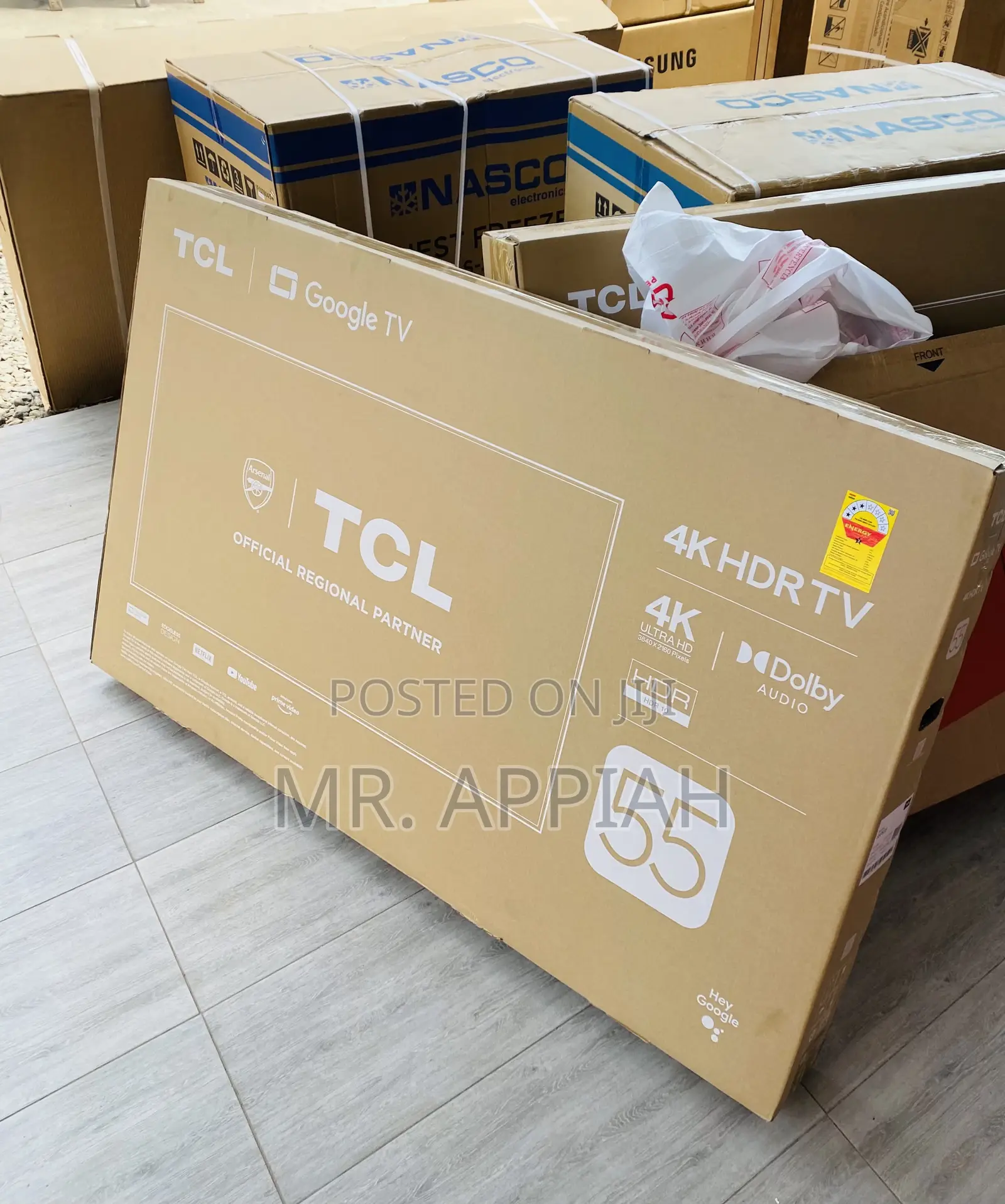 Shop Classic TCL 55 Inch 55p635 Uhd Smart Android Tv.