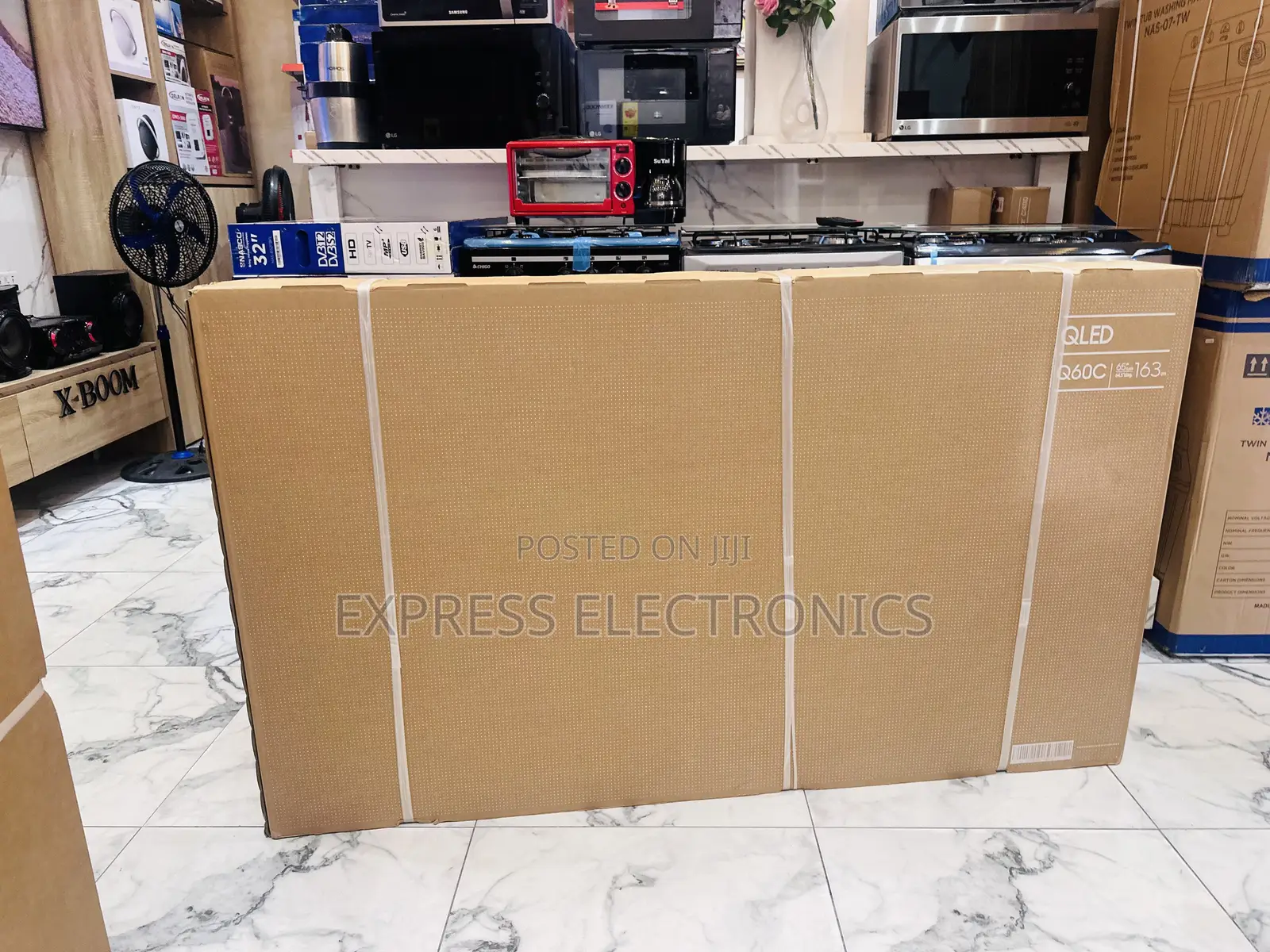 Dynamic Sleek Slim Qled Smart Samsung 65”Q60c