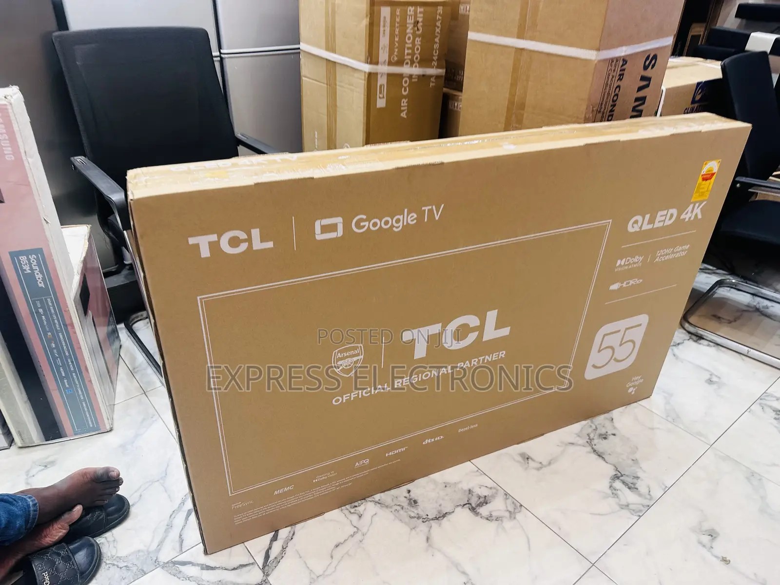 Available Now TCL 55”C645 QLED UHD Smart