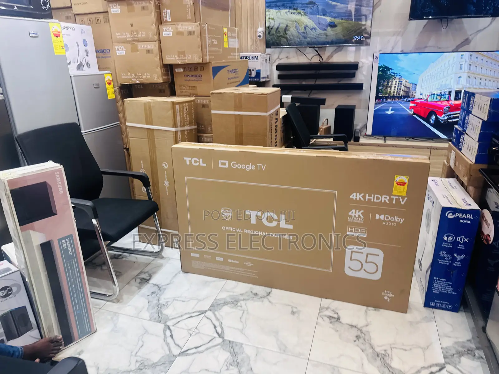 Great Deal TCL 55”P645 UHD Smart