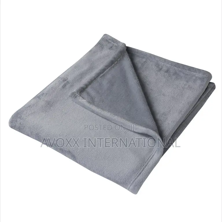 Exquisite Monogram Embroidered Throw Blanket 50" X 60" - T