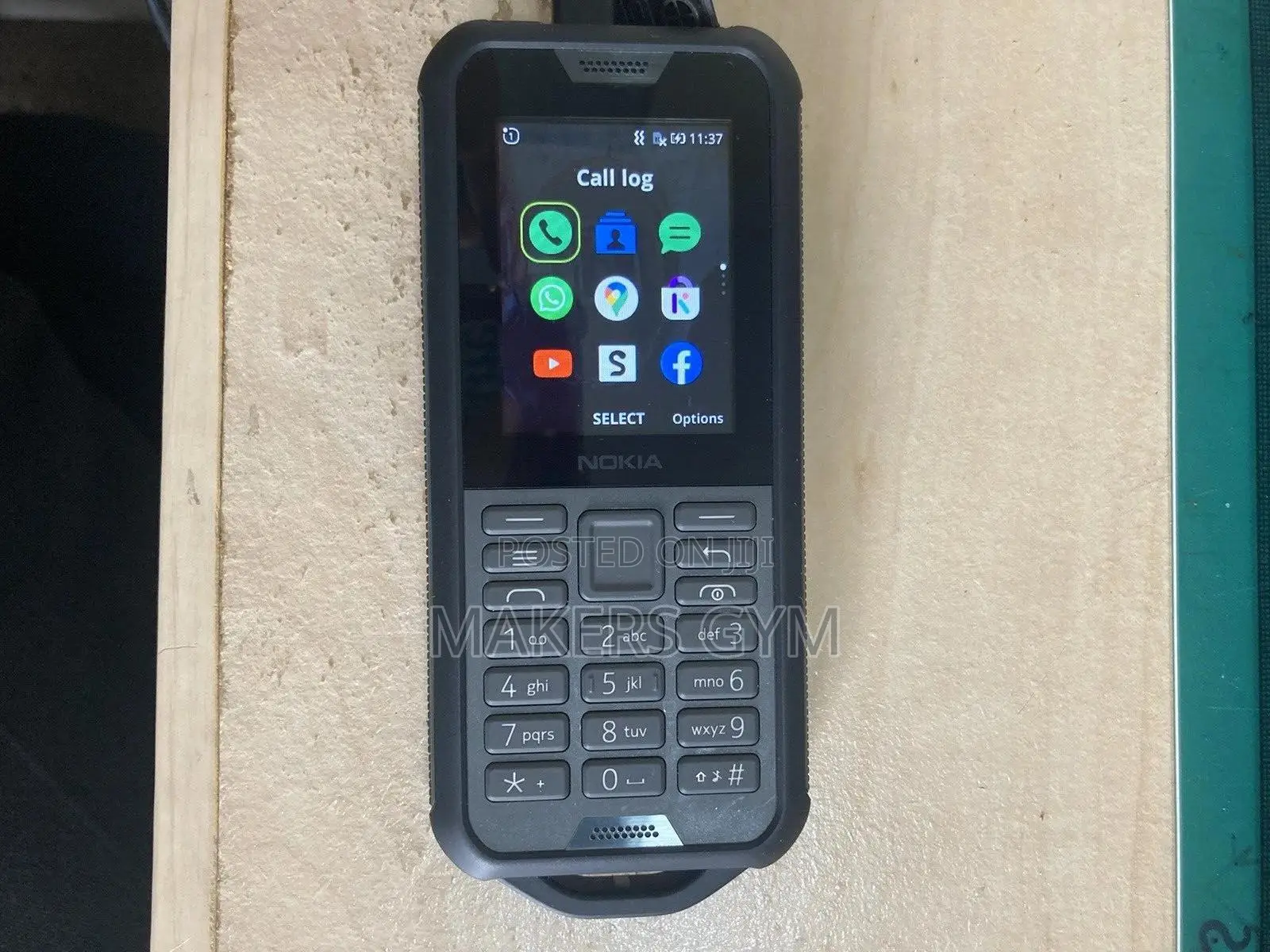 Nokia 800 Tough 4 GB Black