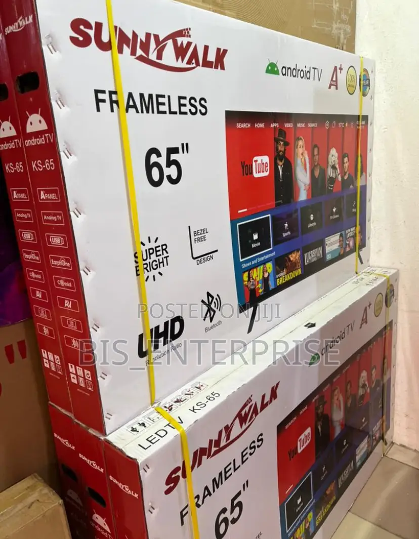 Sunny Walk 65 Inches Frameless Android