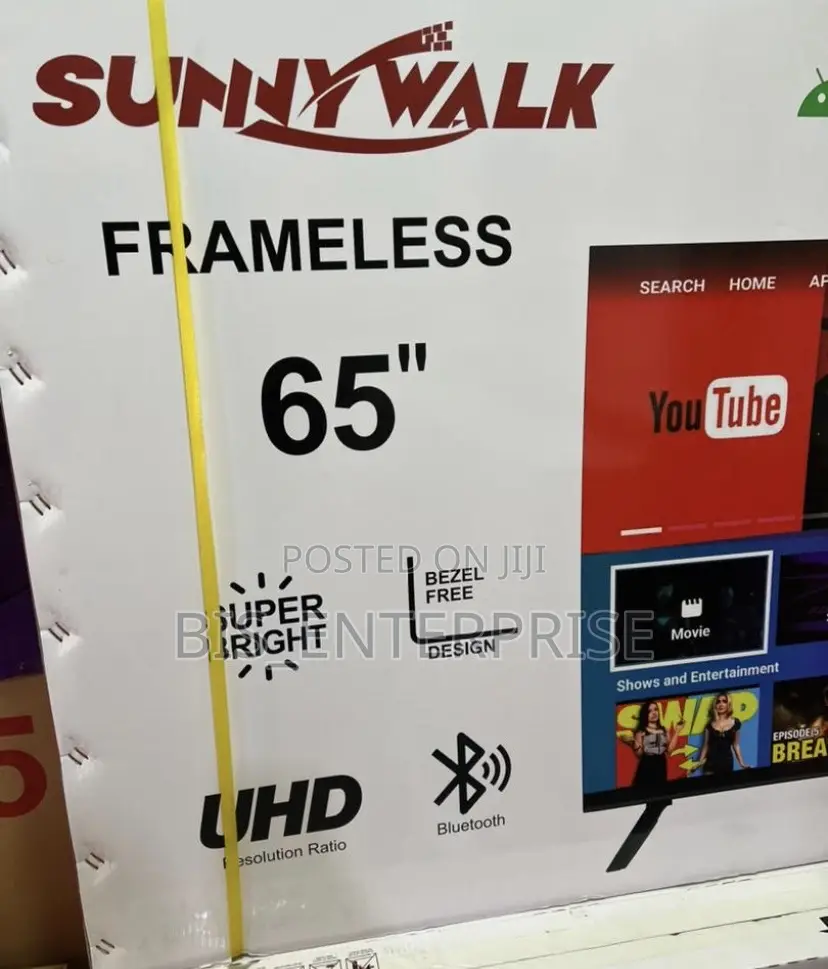 Sunny Walk 65 Inches Frameless Android