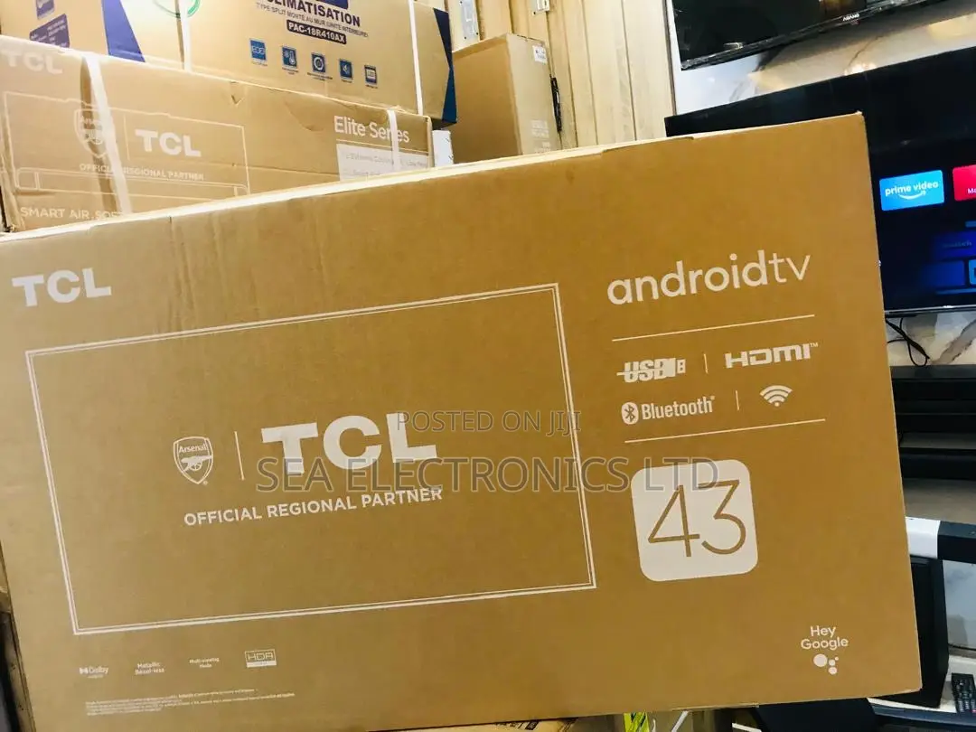Supreme Quality Tv TCL 43” Inch Android Led Tv