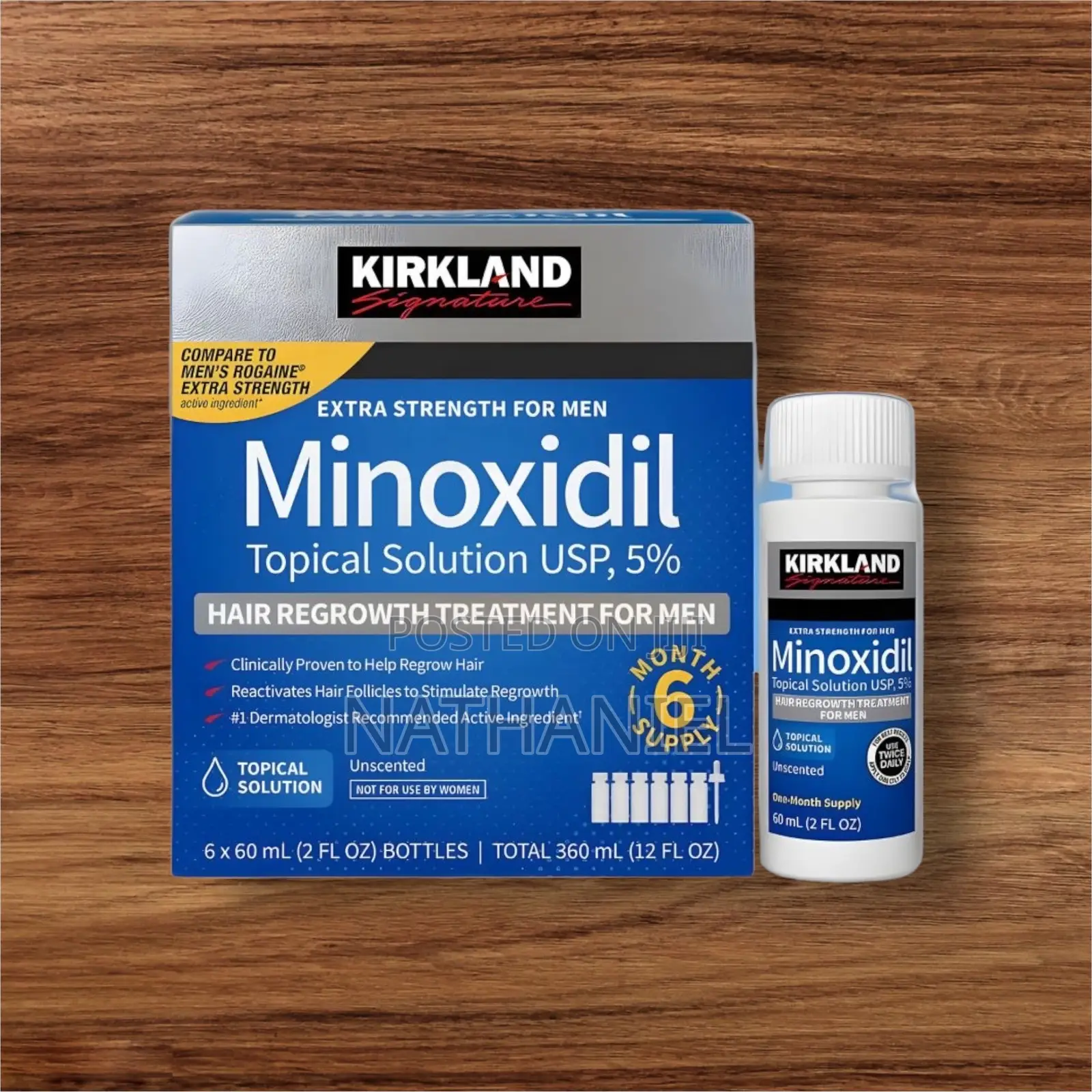 Revive Your Hair With Israel Kirkland Minoxidil