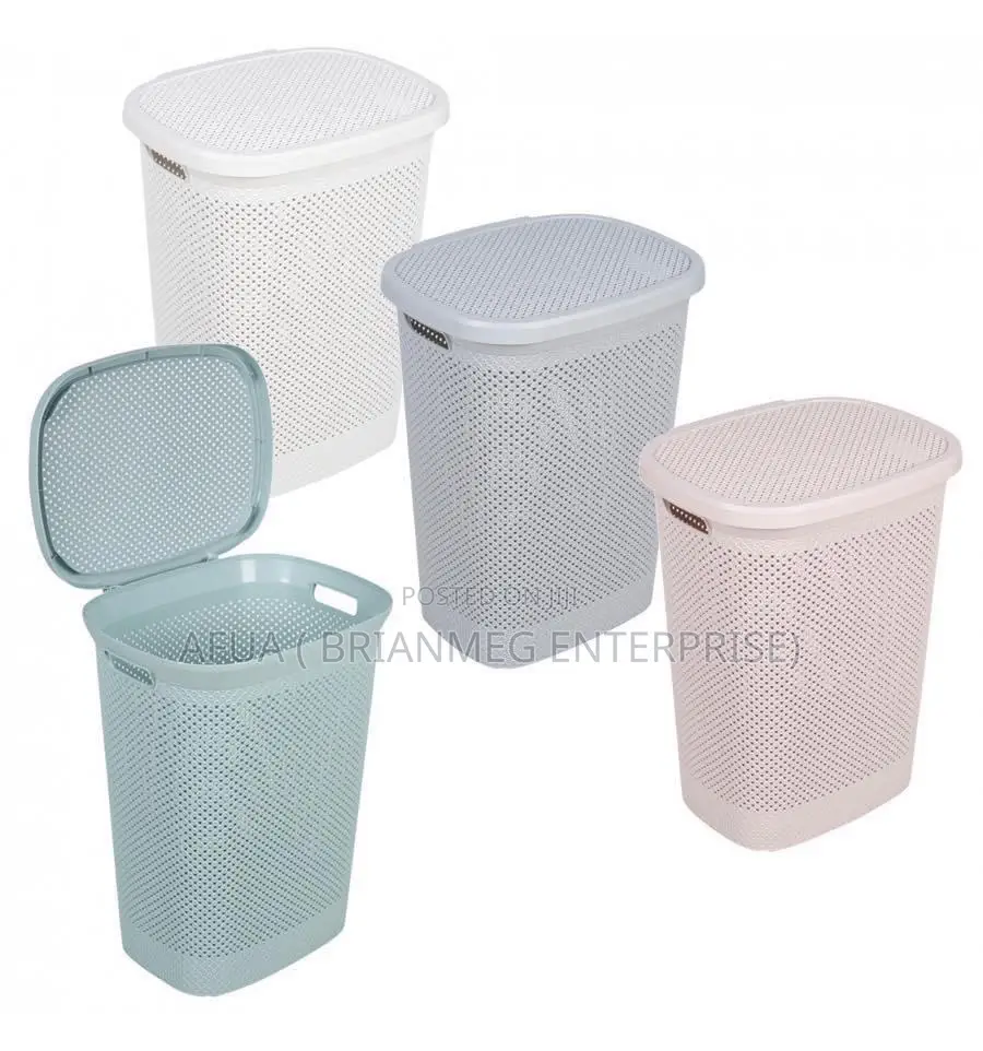55lts Turkey Brand Rectangular Design Laundry Basket