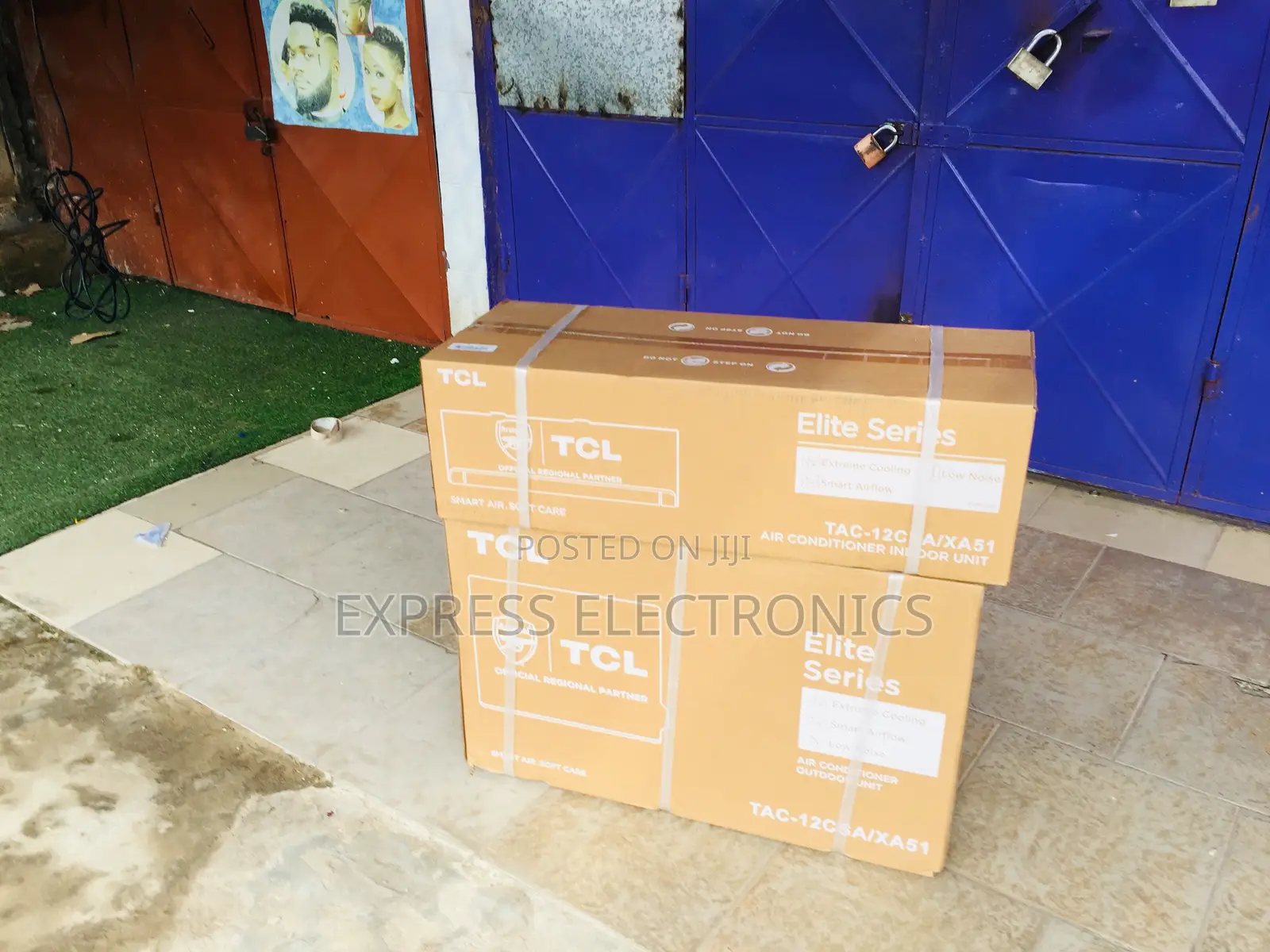 A New Slim Design TCL 1.5hp Split R410 Gas White 