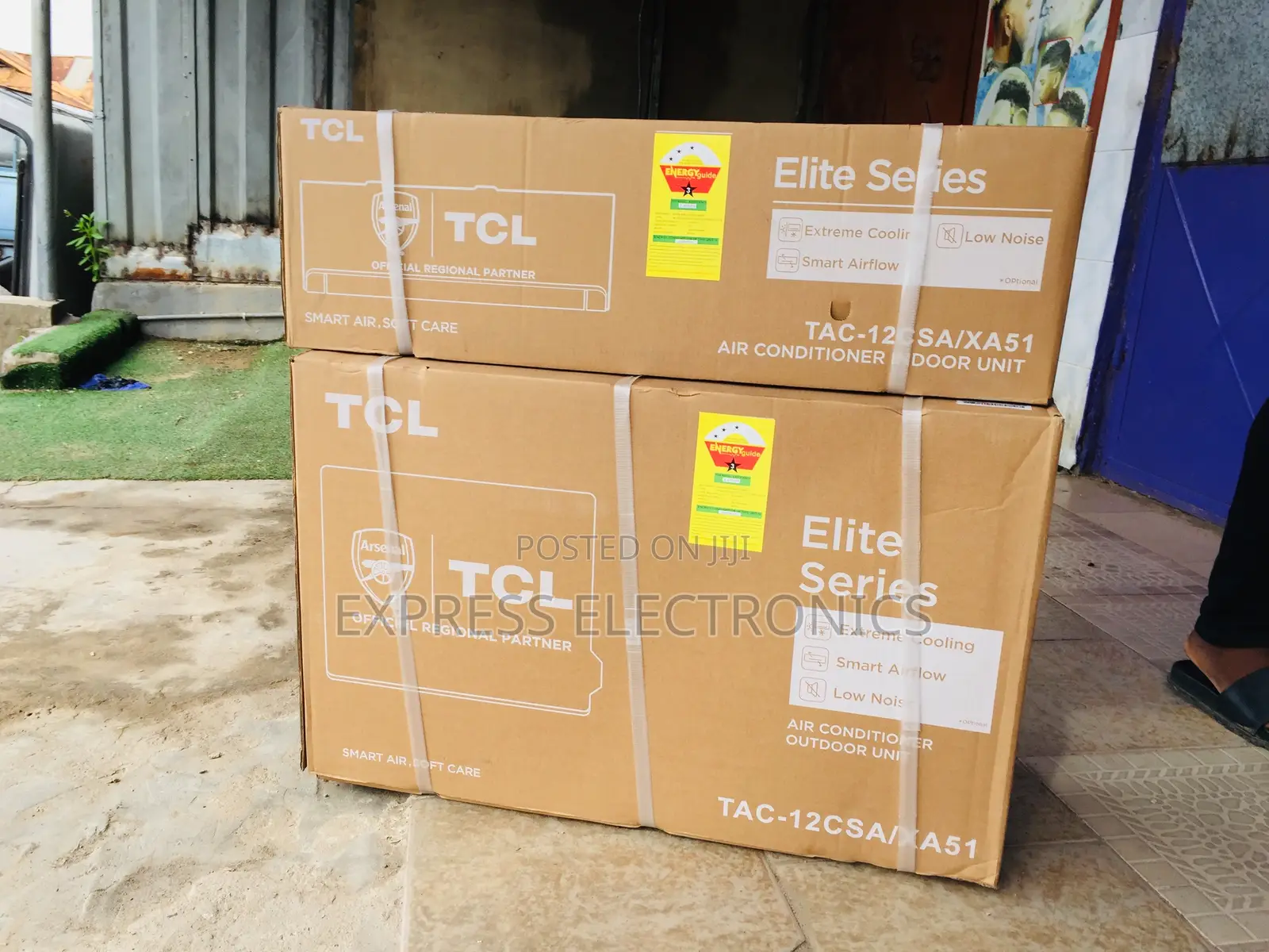On/Off Functions Split R410 1.5hp TCL White.