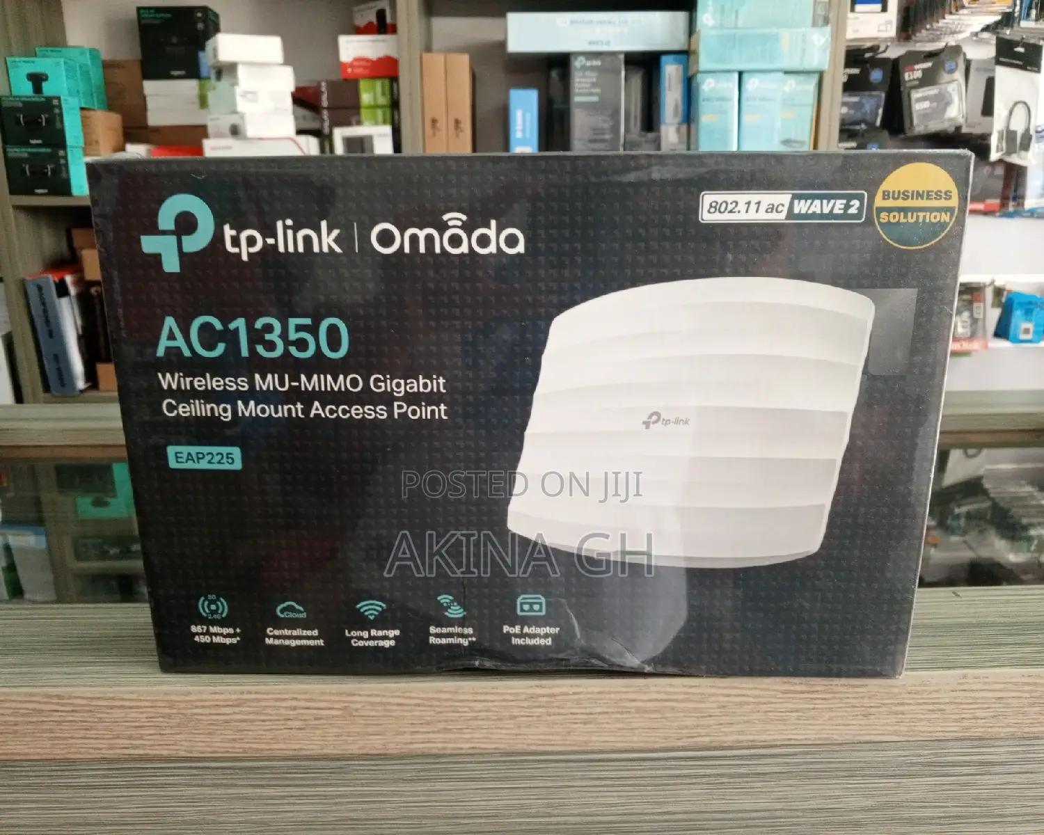 Tp-Link Eap225 Wireless Gigabit Ceiling Mount Access Point