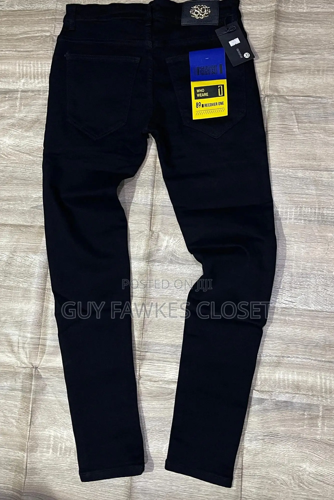 Authentic Black Jeans