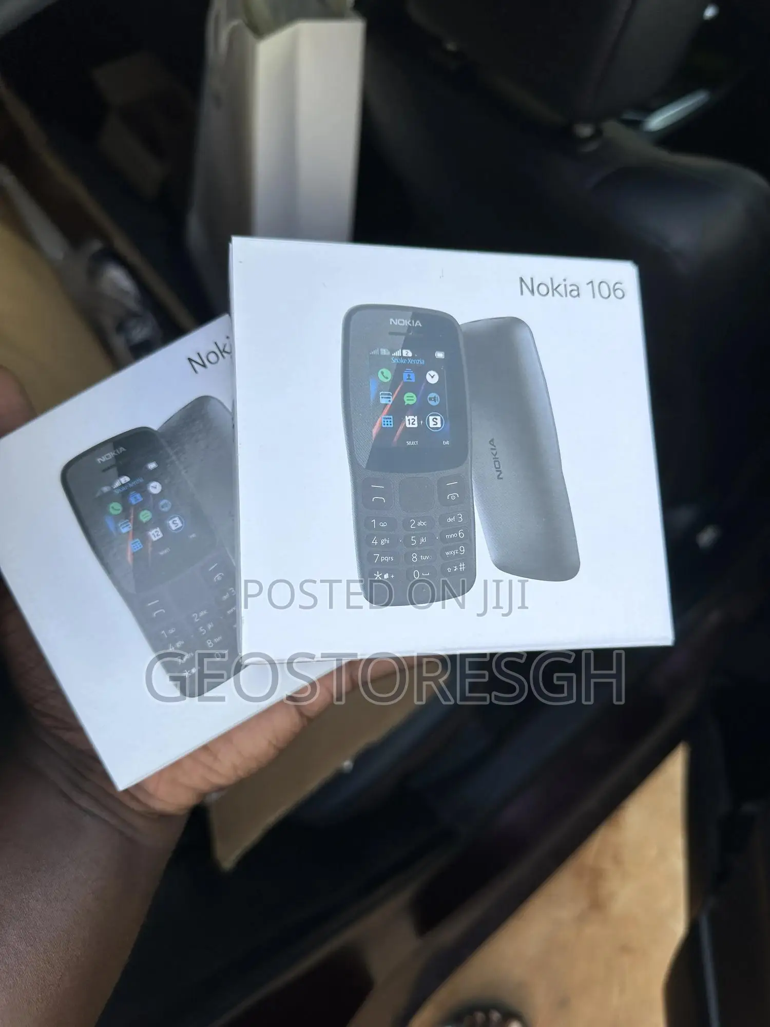 New Nokia 106 Black