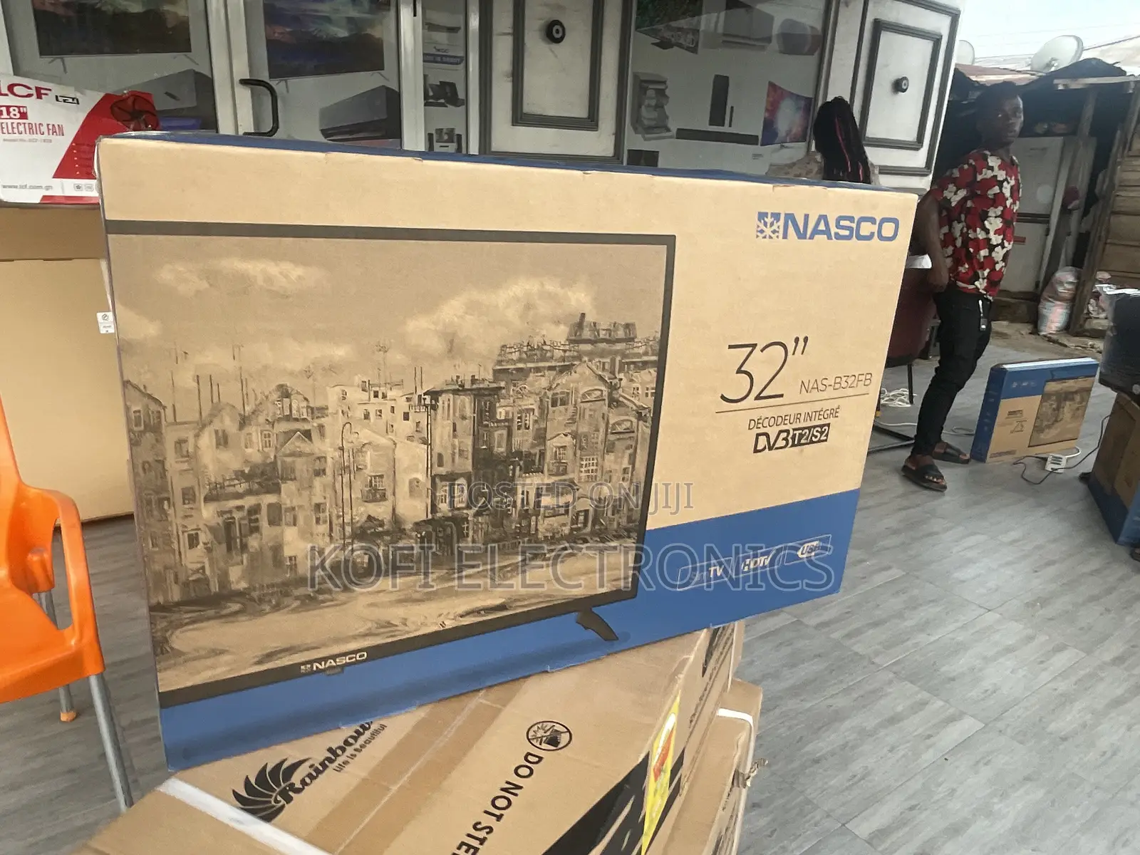 Black Nasco 32inches Tv
