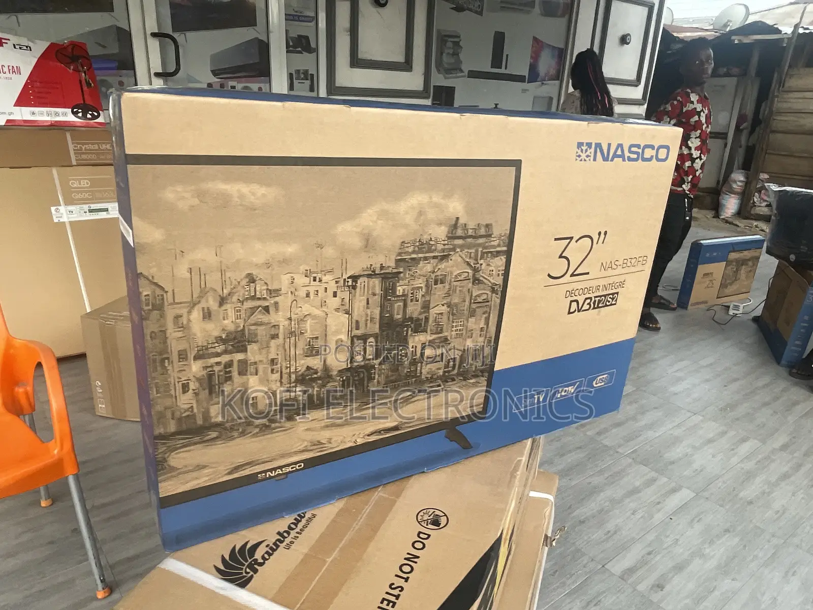 Black Nasco 32inches Tv