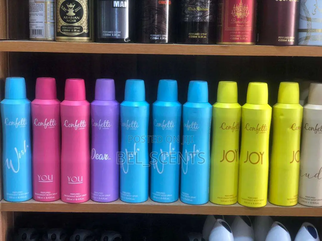 Confetti Deodorant and Body Spray