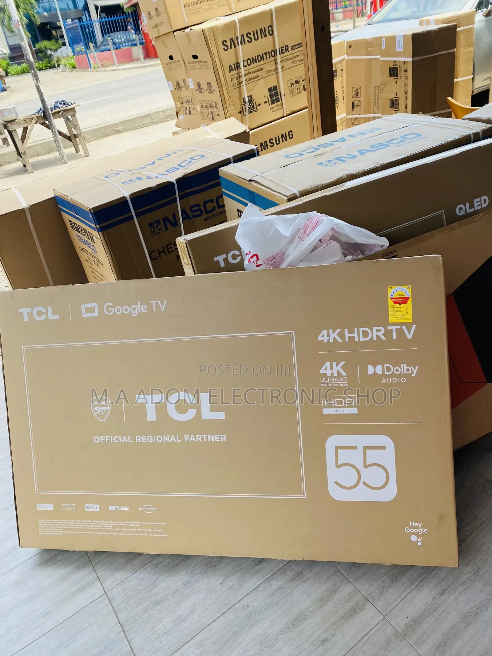 Shop Affordable TCL 55P635 55 Inch Uhd Smart Android Tv.