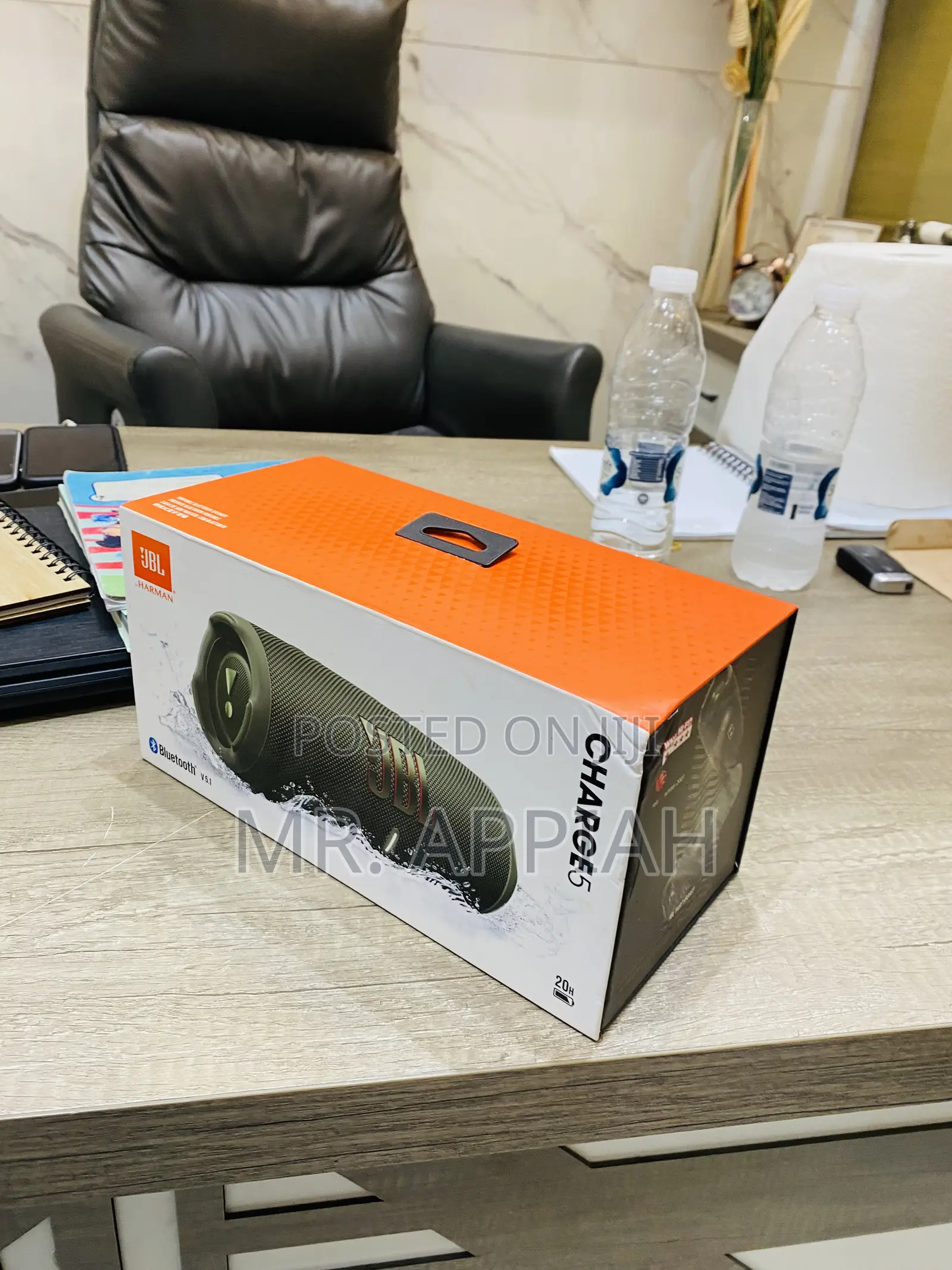 Brand New JBL Charge 5 Portable Bluetooth Speaker(Green).