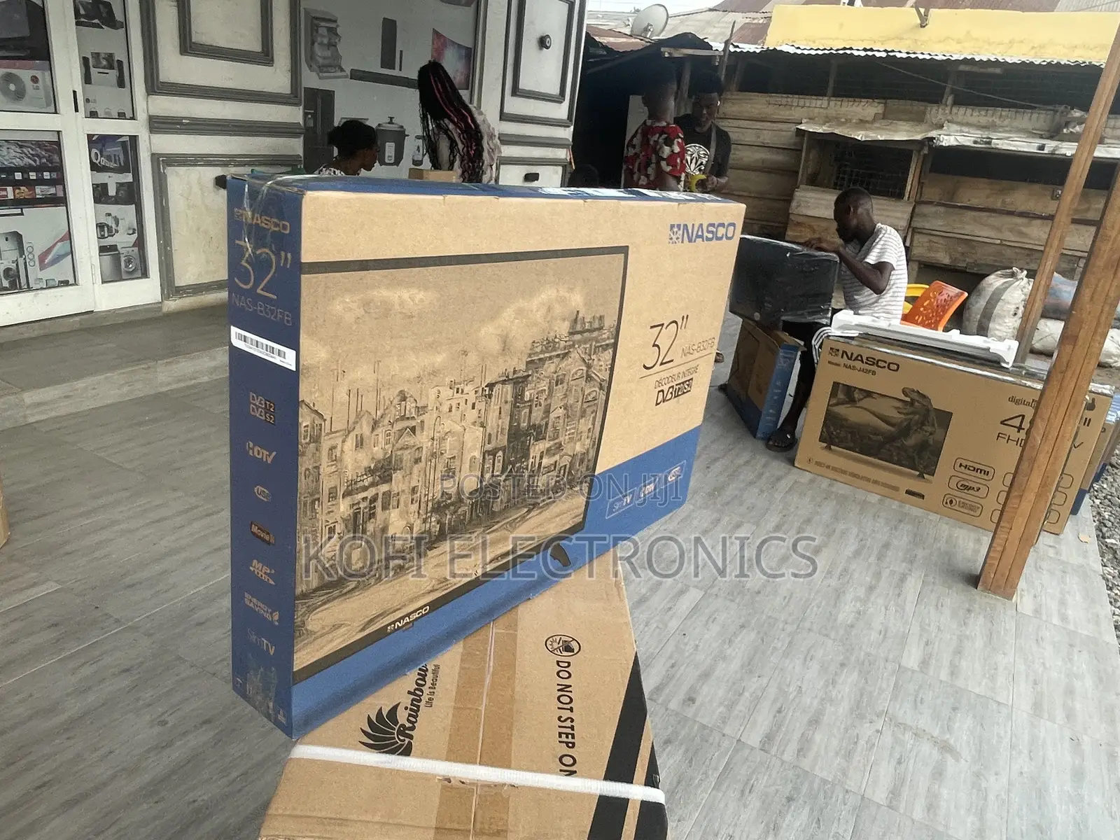 (State-of-the-Art LED) Nasco 32inch Digital Satellite Tv