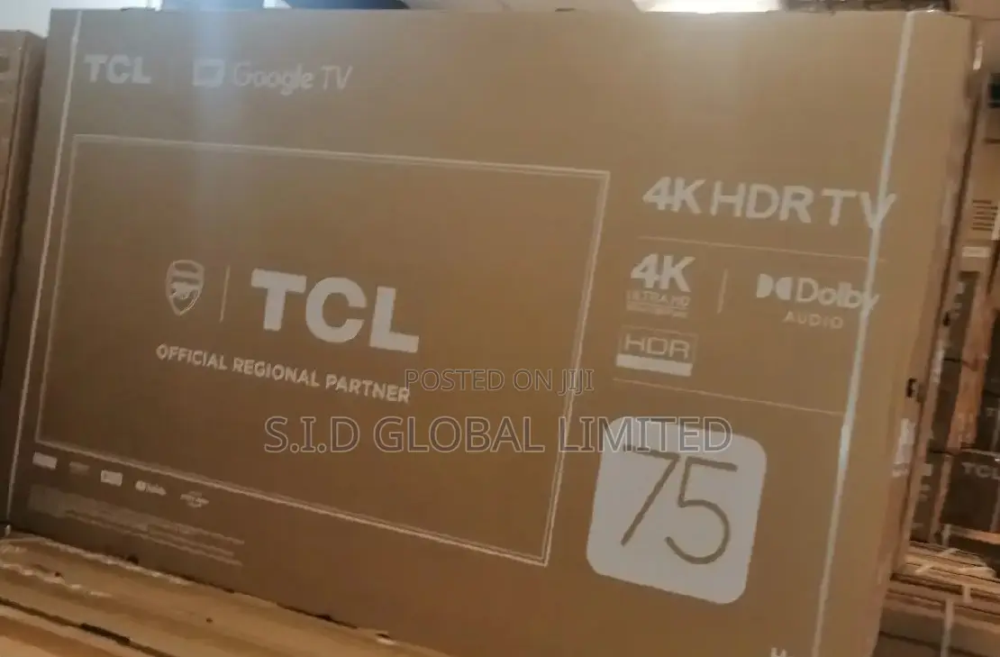 Brilliant TCL LED 75P635 Uhd Smart Android Television
