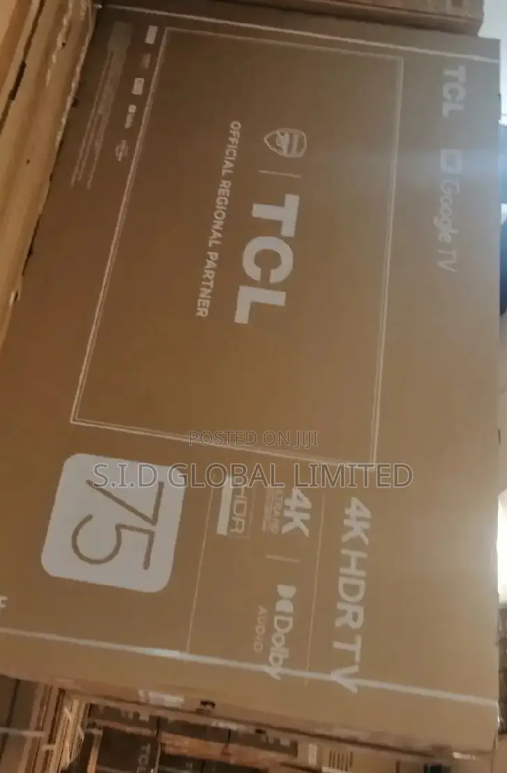 Brilliant TCL LED 75P635 Uhd Smart Android Television