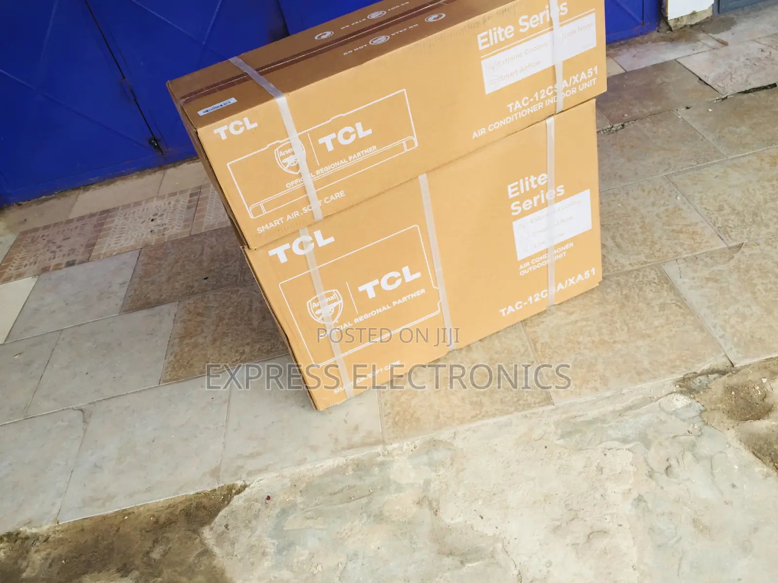 A New TCL White Split R410 Gas TCL 1.5hp