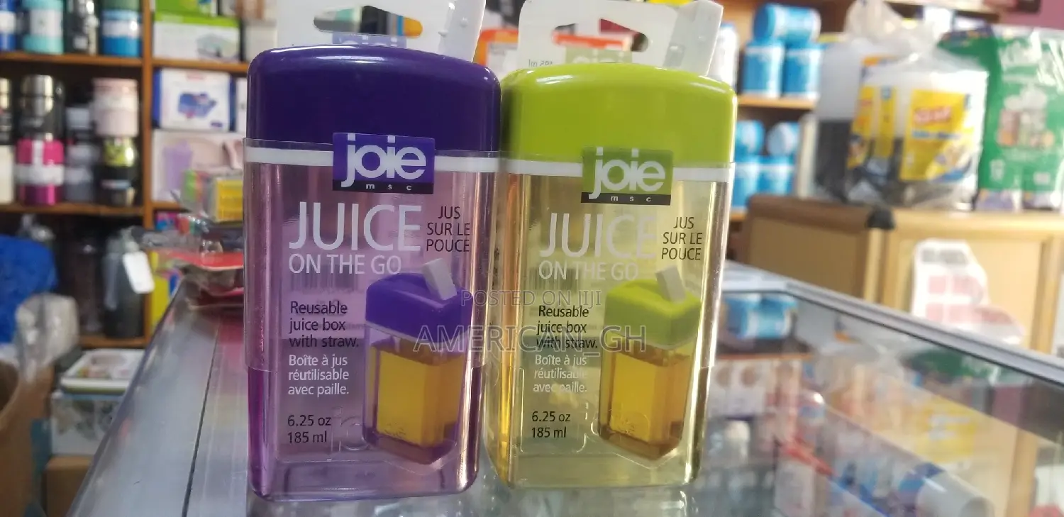 Joje Juice on the Go (185ml) Reusable Juice Box With Straw