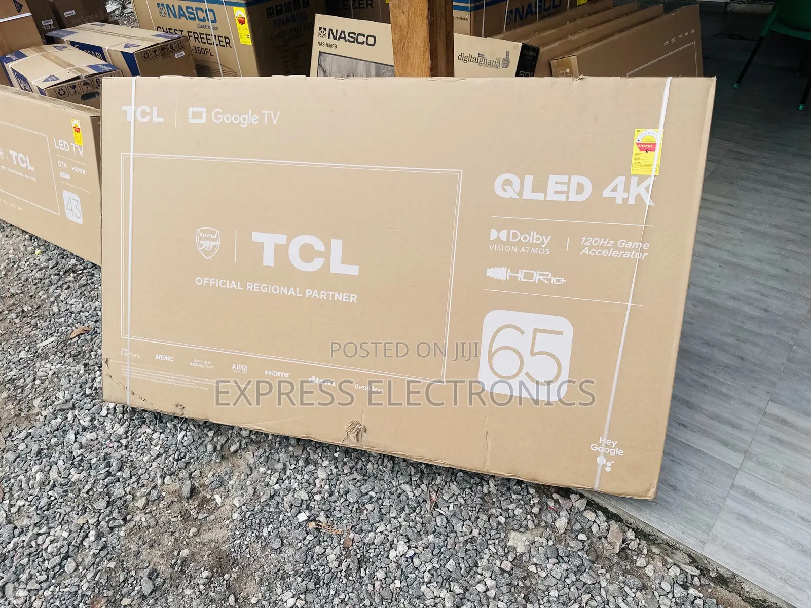 New Slim UHD QLED Smart Android TCL 65c645 Tv