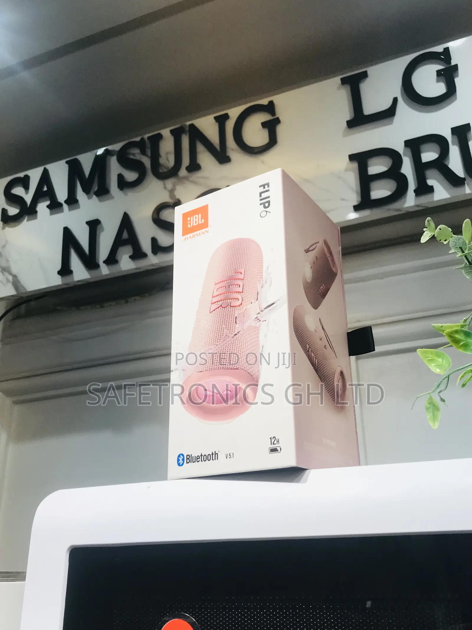 Bluetooth Pink JBL Wireless Flip 6 Electric Speaker