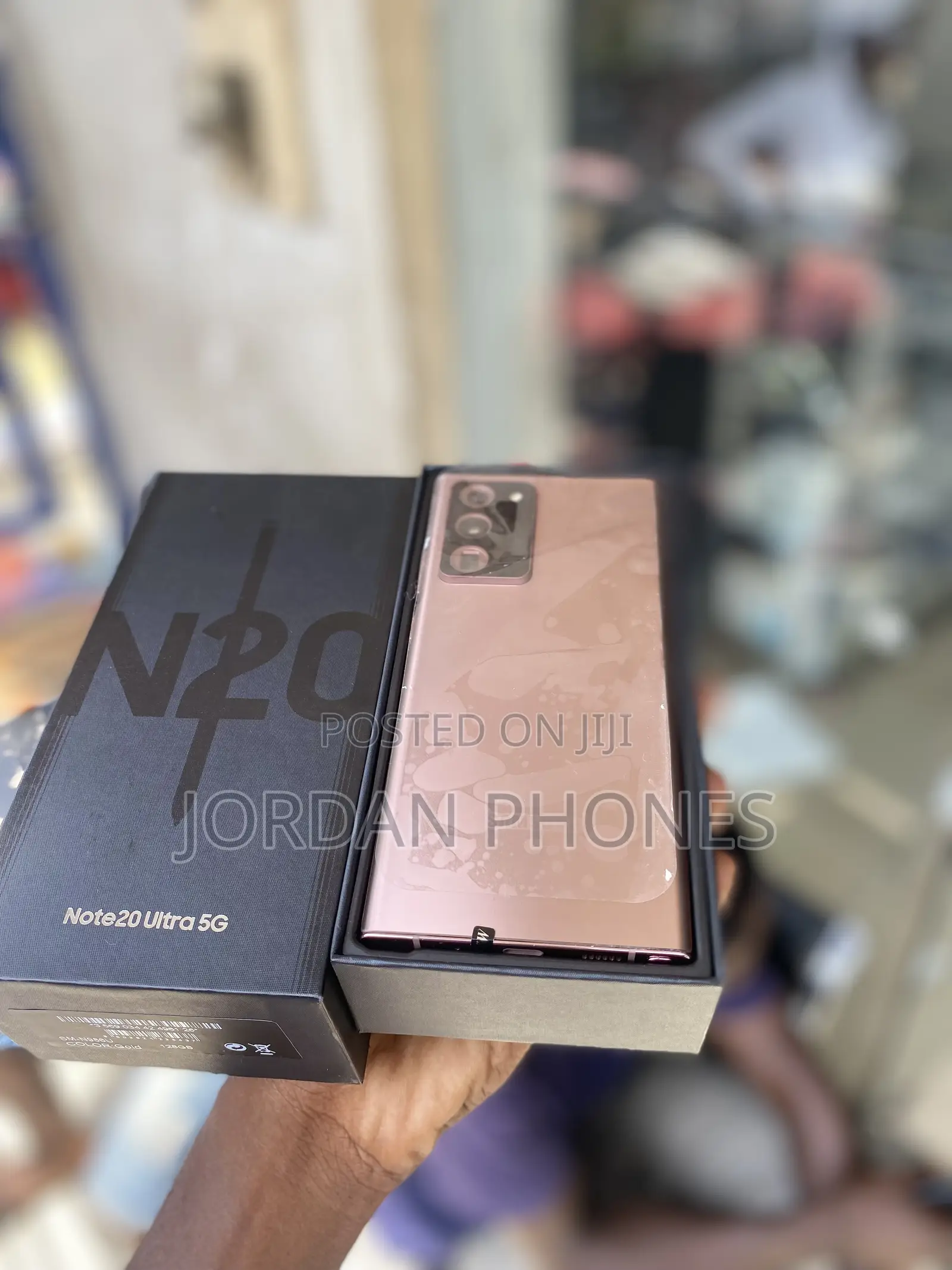 New Samsung Galaxy Note 20 Ultra 5G 128 GB Gold