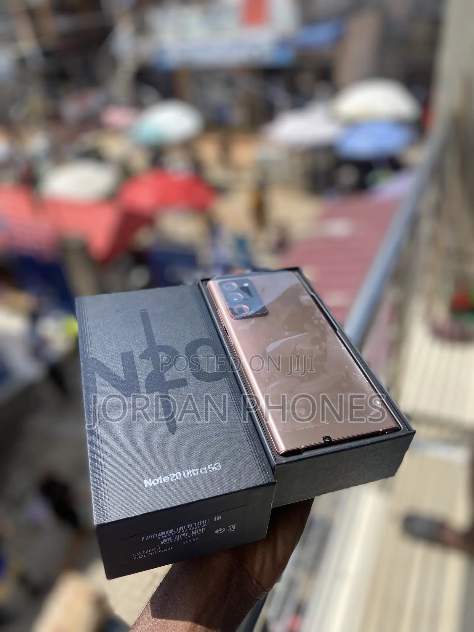 New Samsung Galaxy Note 20 Ultra 5G 128 GB Gold
