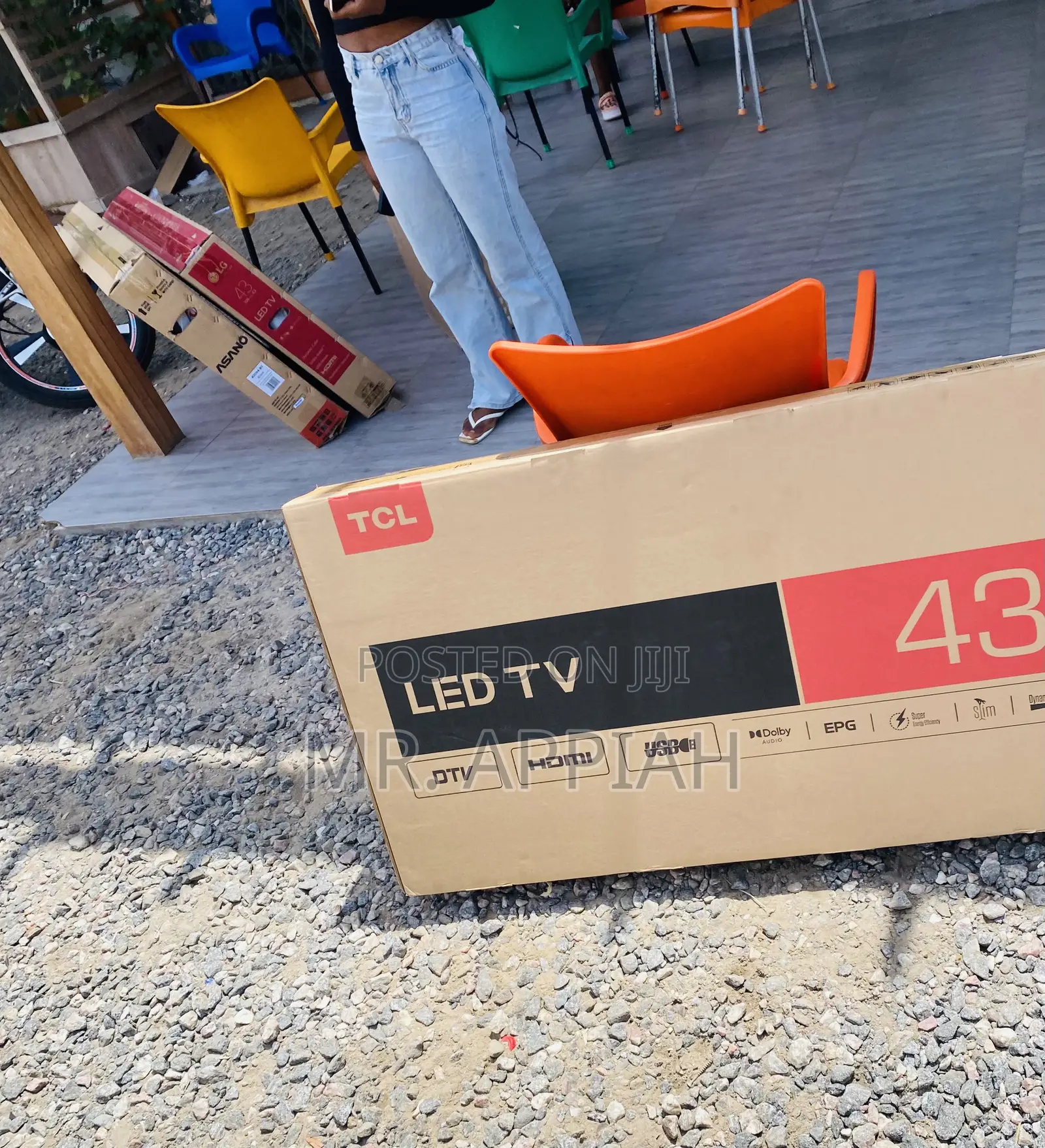 Quality TCL 43" - 43d3400-TCL FHD Satellite TV - Black