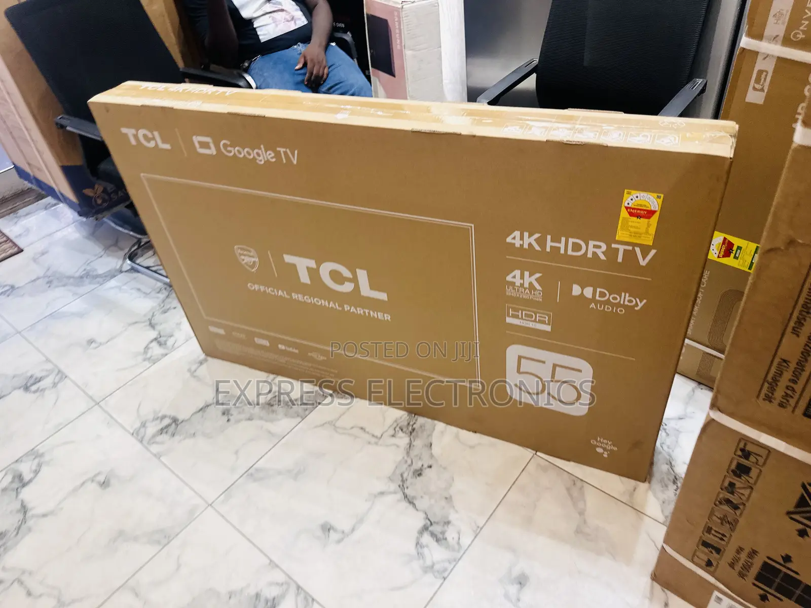 Brand New TCL 55p63 5. Uhd Smart Glossy Led Slim