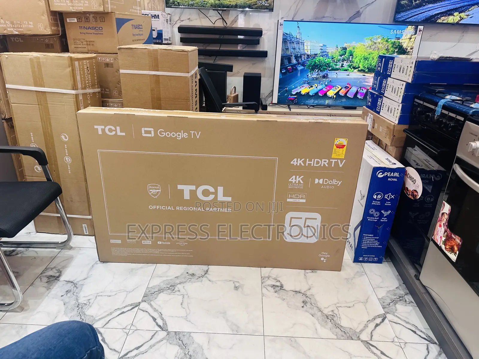 Perfect TCL Tv Display Uhd Smart Glossy 55”P645