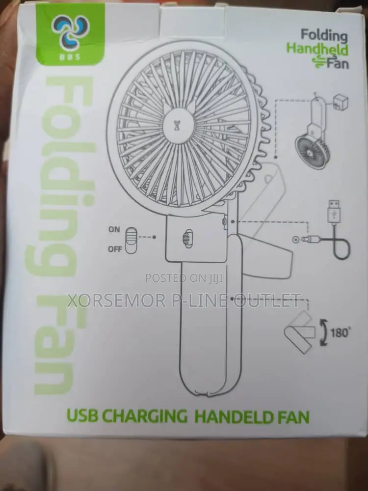 Foldable Neck Handheld Fan